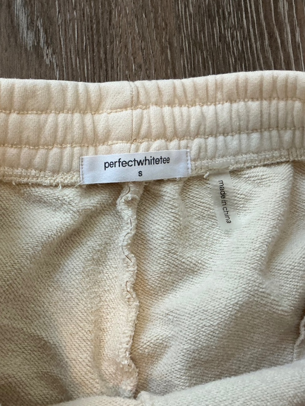 Perfect White Tee Set Vinny Top and Fallon Pant Size S Sugar